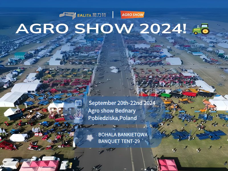 Exhibition AGRO SHOW With EALITA Machine